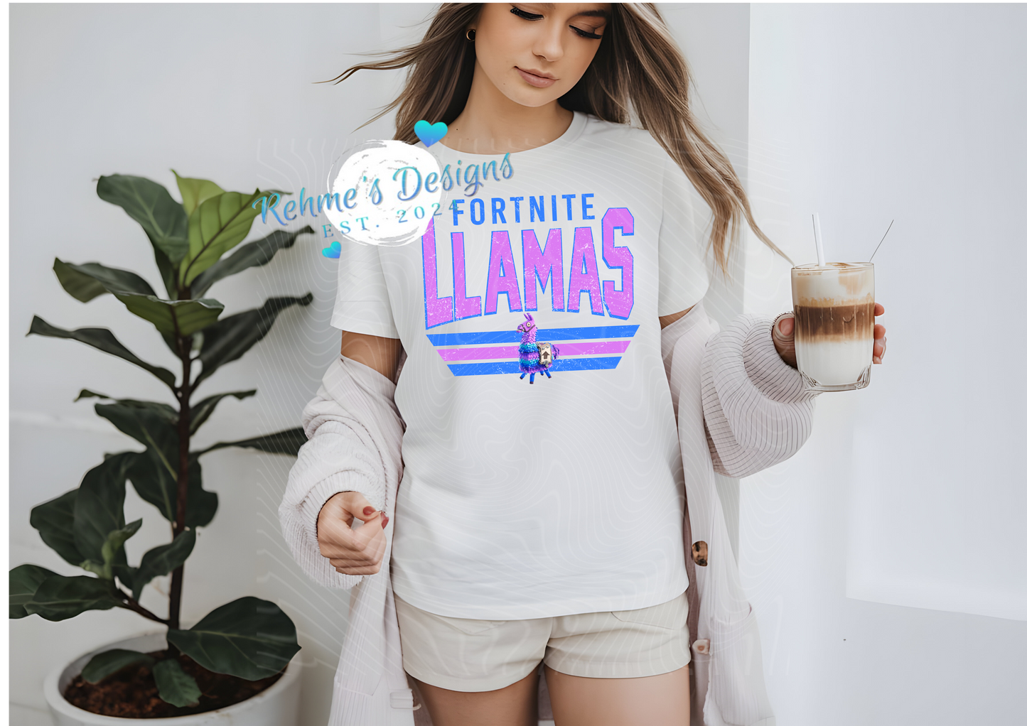 Fortnite Llamas Pink