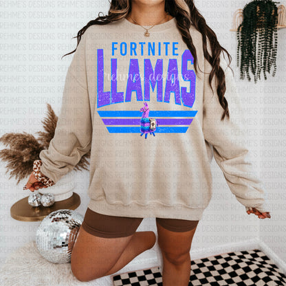 Fortnite Llamas Purple