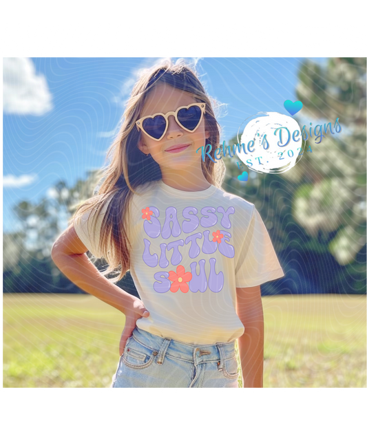 Sassy Little Soul Youth T-shirts only